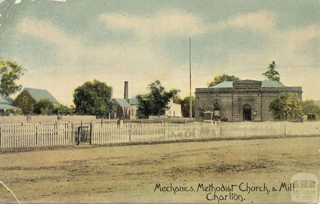 Mechanics, Methodist Church, & Mill, Charlton