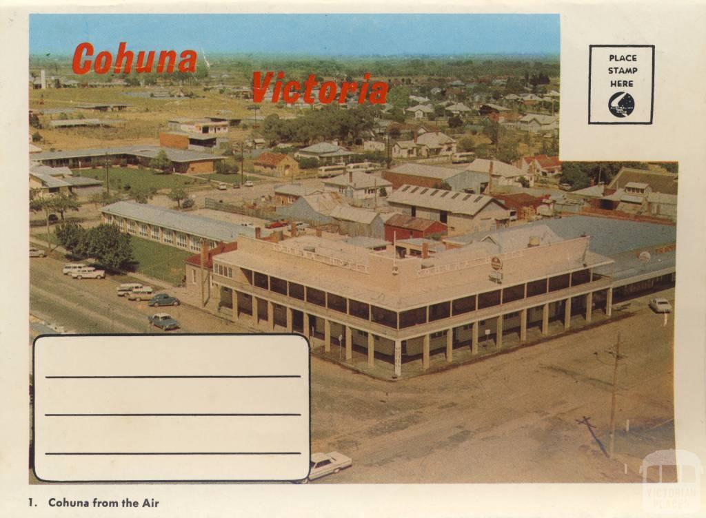 Cohuna from the air