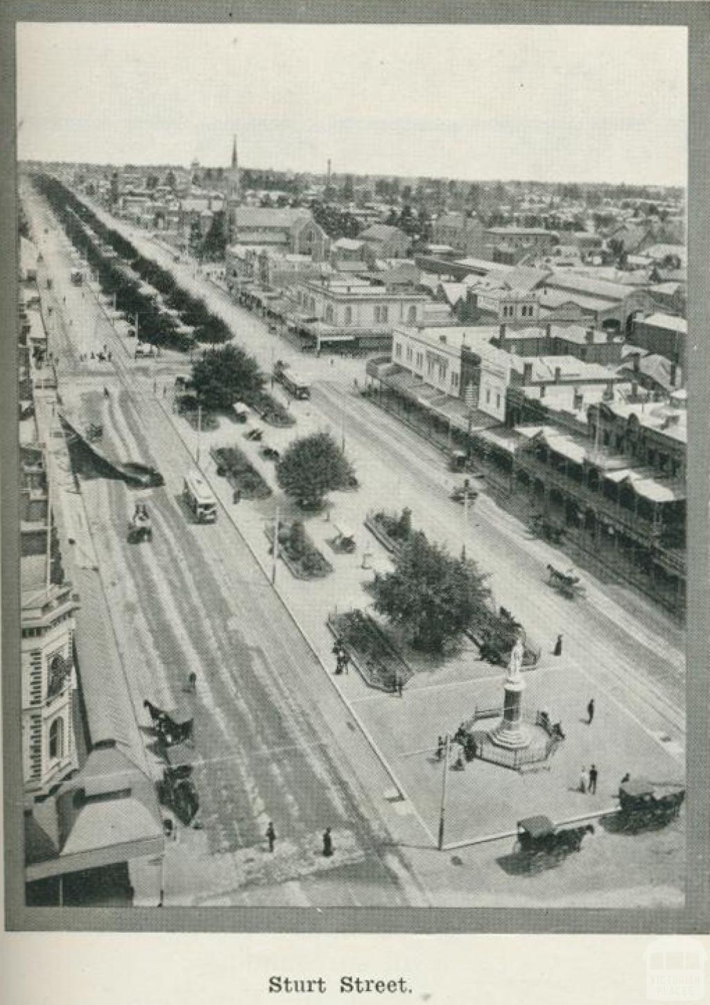 Sturt Street, Ballarat, 1918