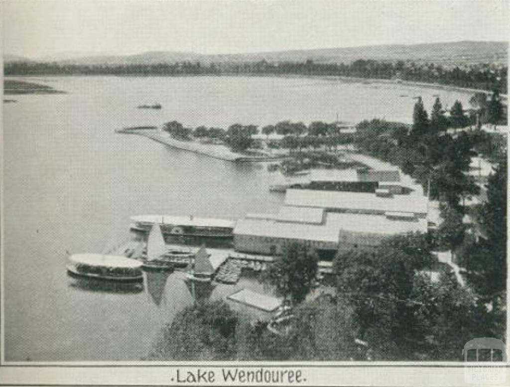 Lake Wendoure, Ballarat, 1918