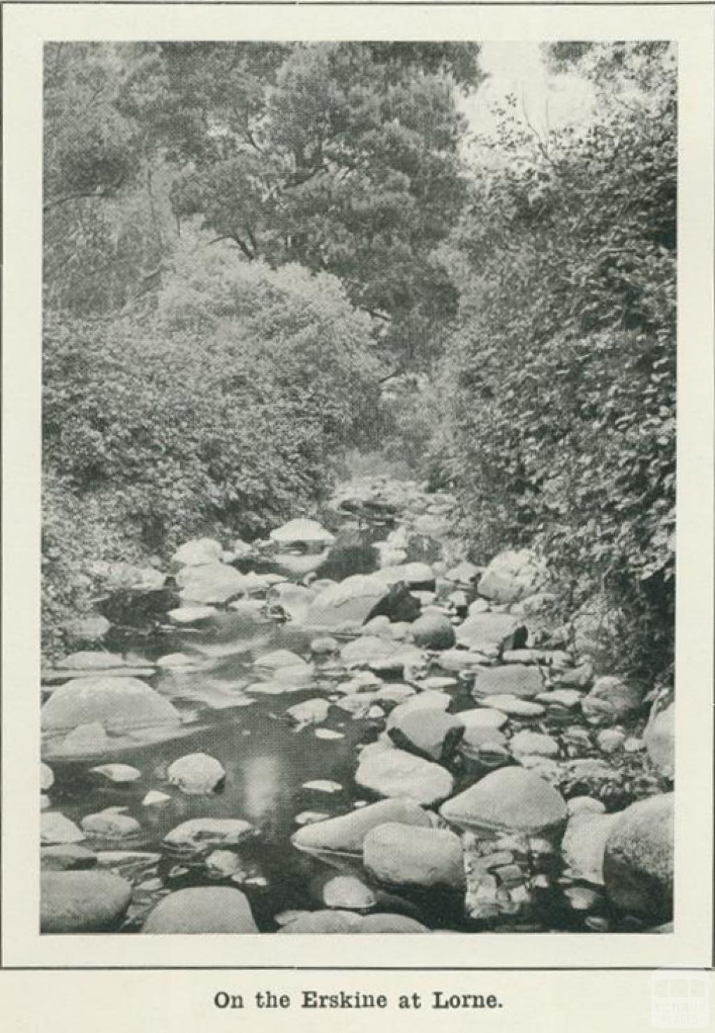 On the Erskine at Lorne, 1918