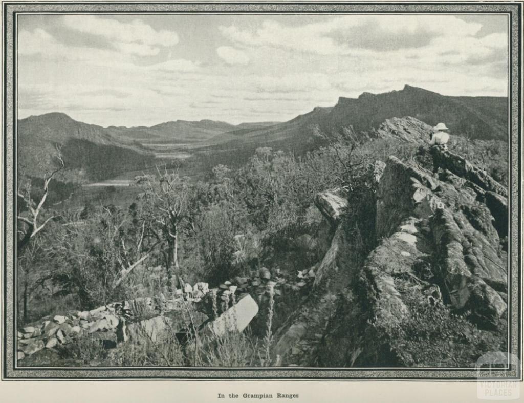 In the Grampian Ranges, 1918