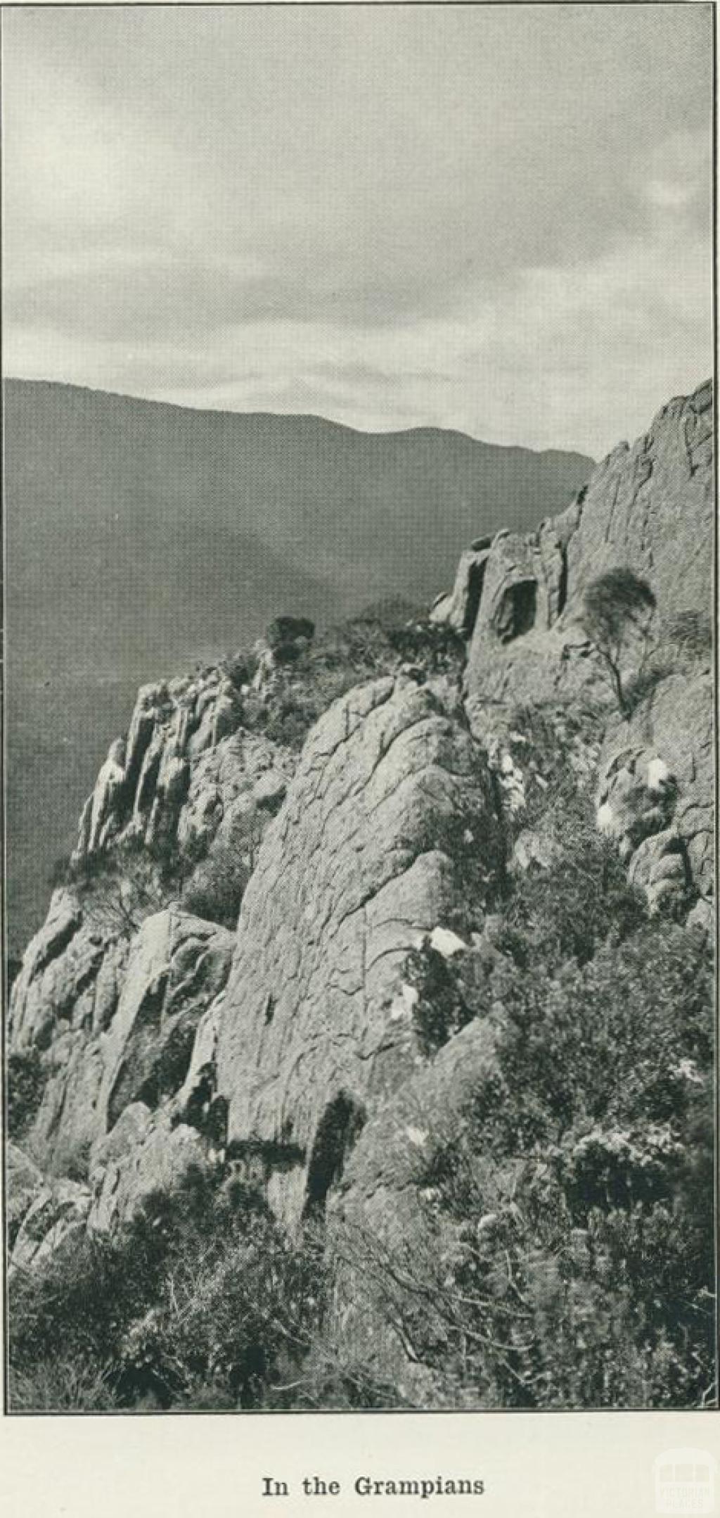 In the Grampians, 1918