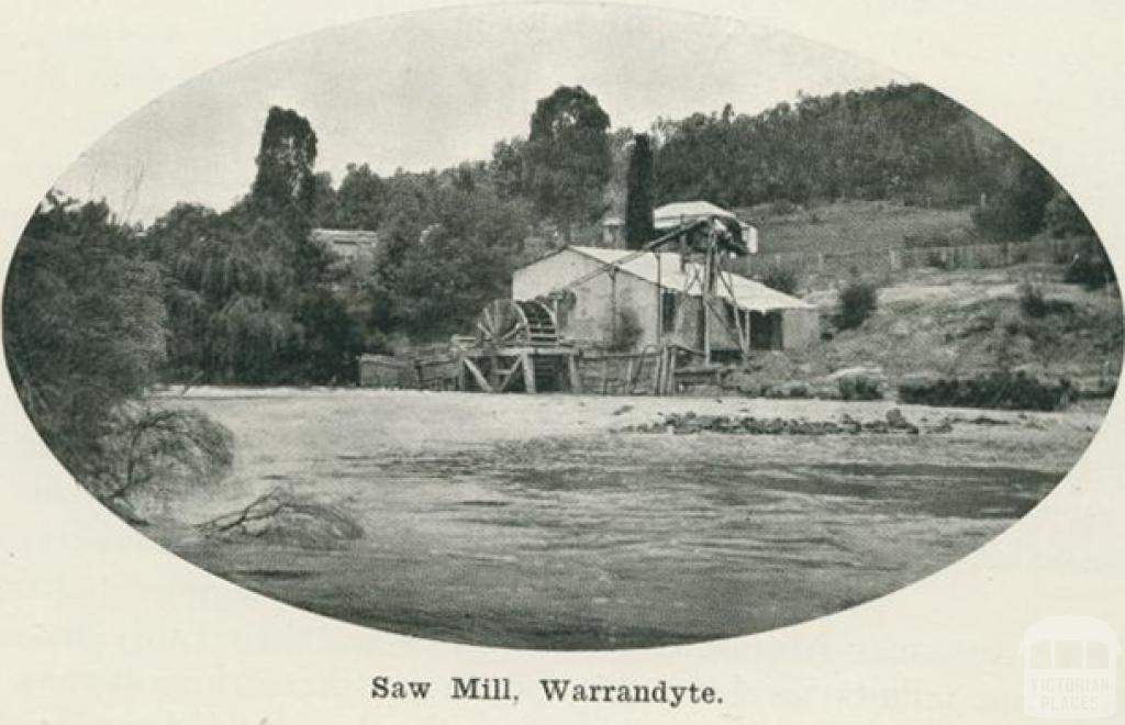 Saw mill, Warrandyte, 1918