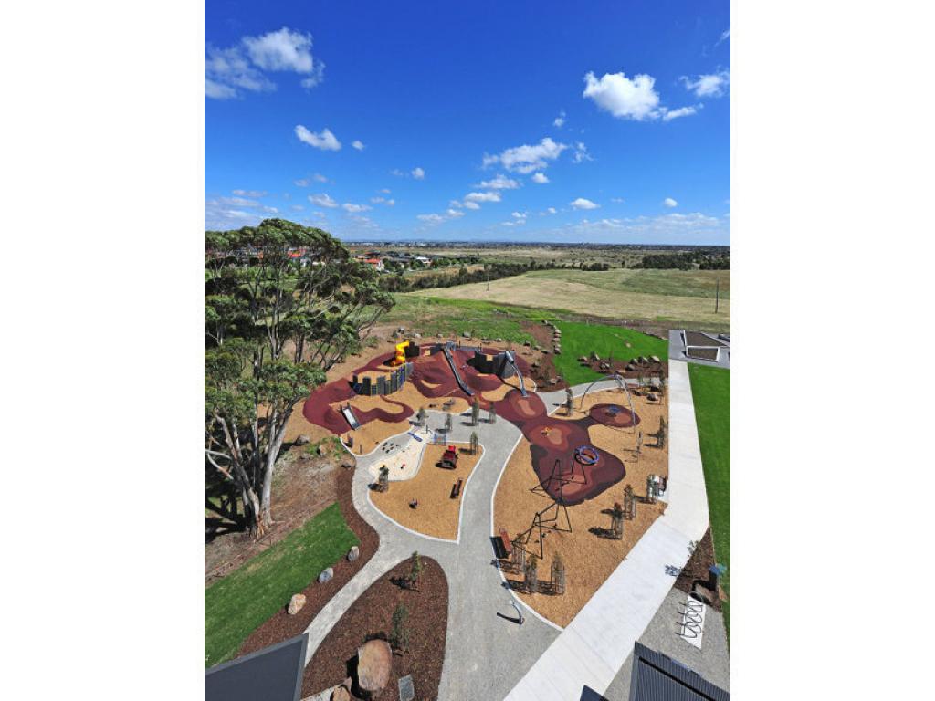 Playground at the Brimbank Waters estate, Albanvale