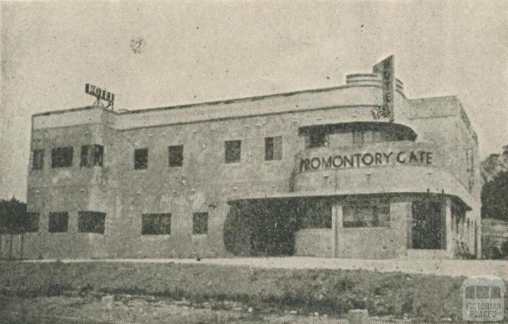 Promontory Gate Hotel, Fish Creek, 1950