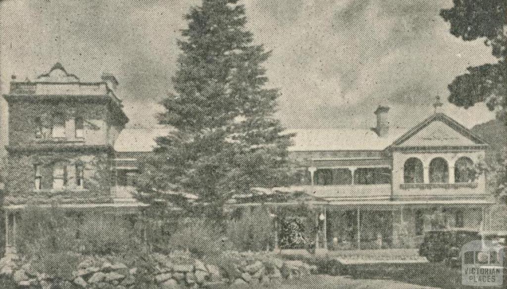 Moorandah Lake Hotel, Healesville, 1947-48