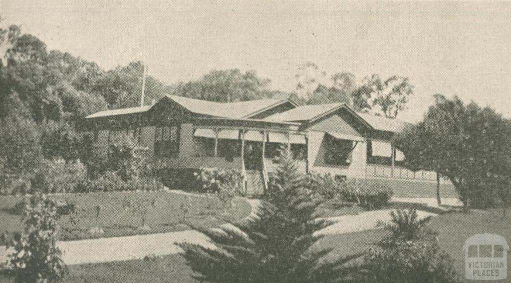 The Gables Guest House, Healesville, 1947-48