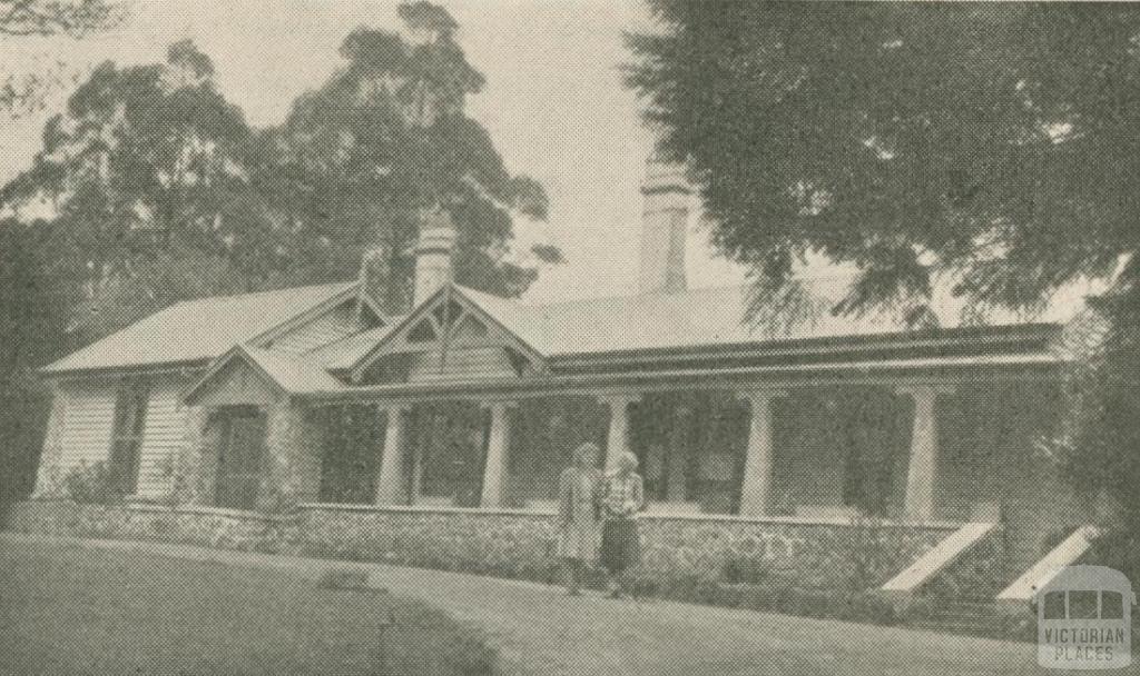 Osterley Park Guest House, Mount Macedon, 1947-48