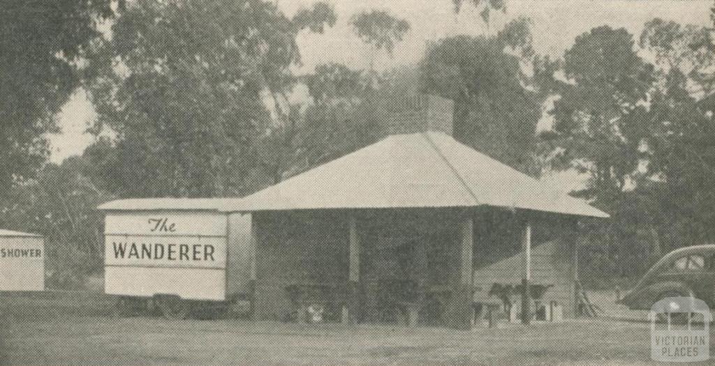 Accommodation at Camping Area, Stawell, 1947-48