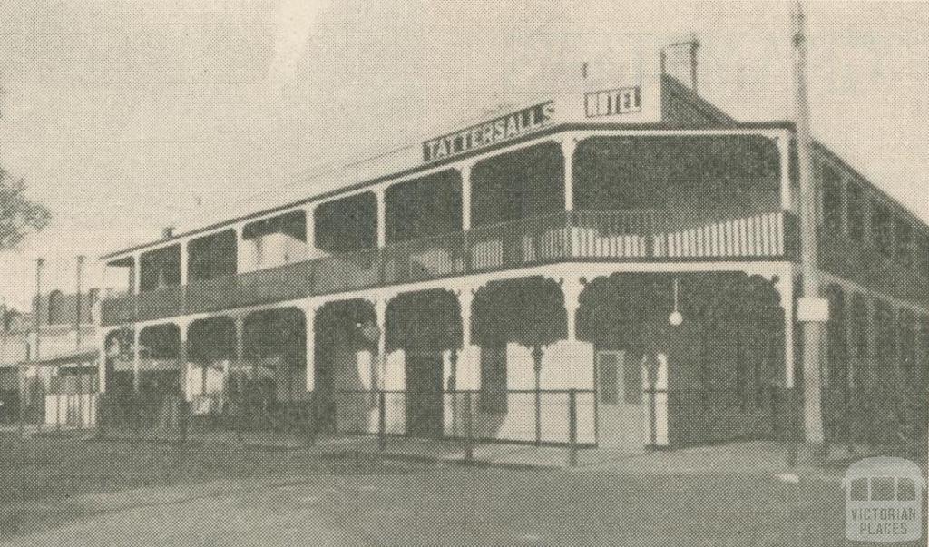 Tattersall's Hotel, Nhill, 1947-48