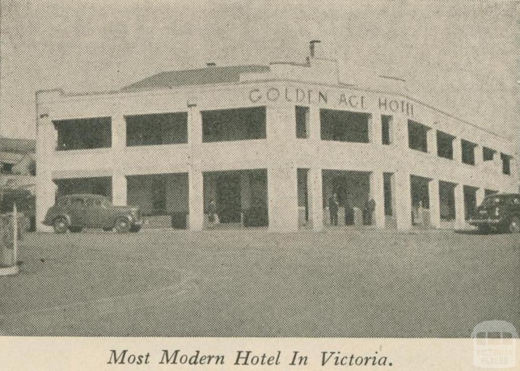 Golden Age Hotel, Omeo, 1947-48