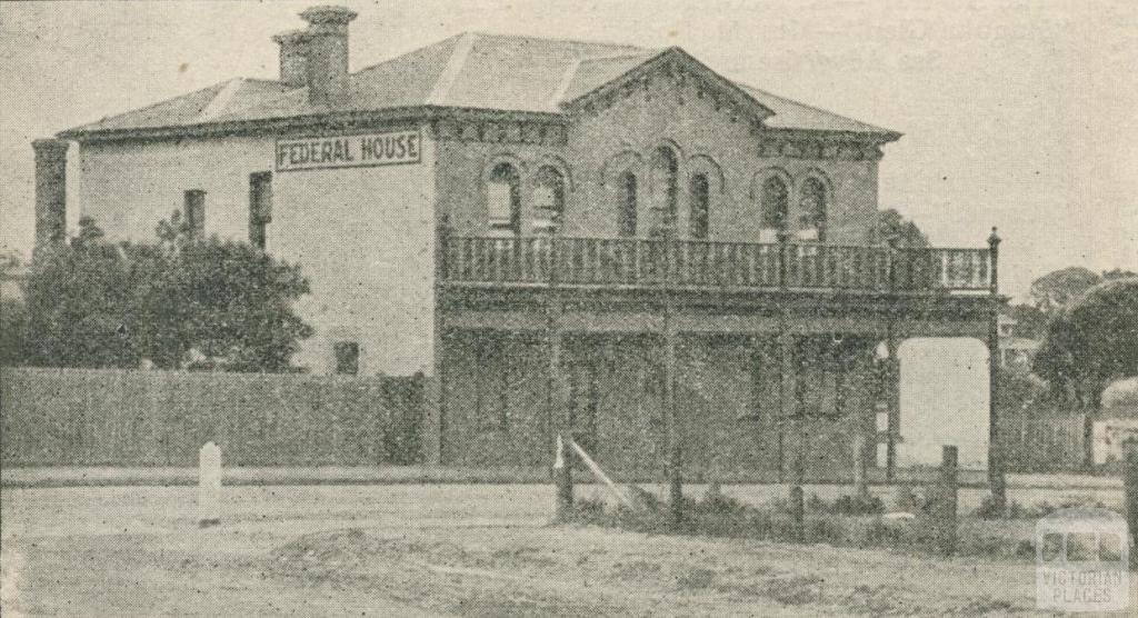 Federal House, Mornington, 1918-20