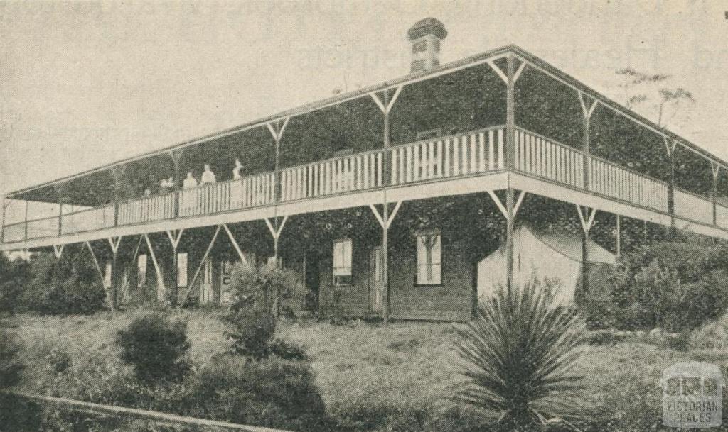 Mountjoy Boarding House, Mount Dandenong, 1918-20