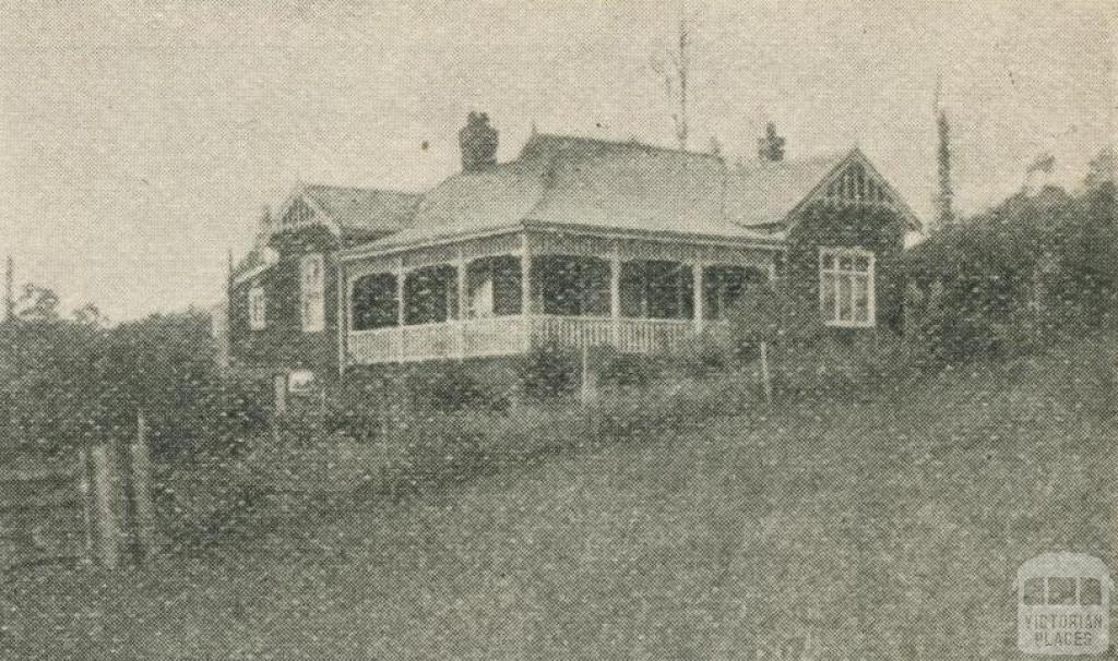 Wattle Vale Boarding House, Gembrook, 1918-20