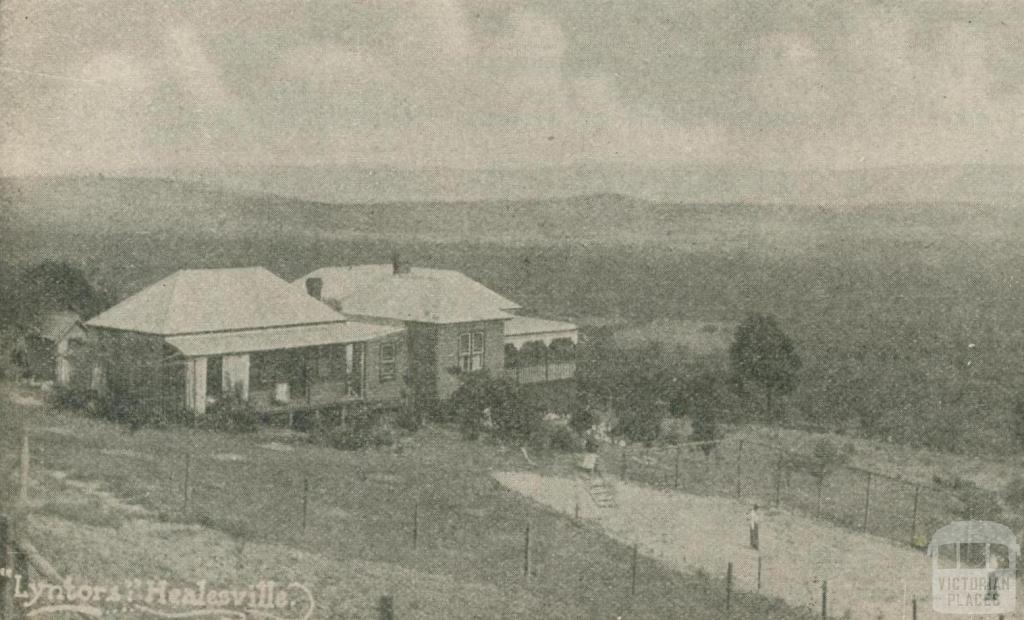 Lyntors Boarding House, Healesville, 1918-20