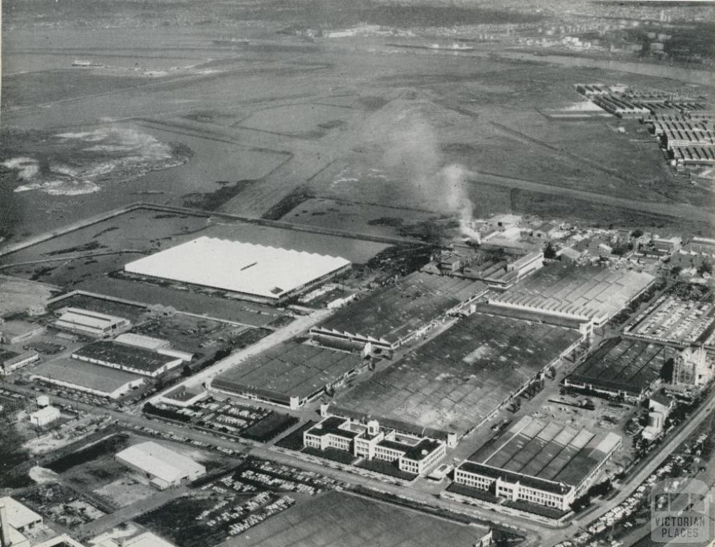 Industry at Fishermans Bend, 1964