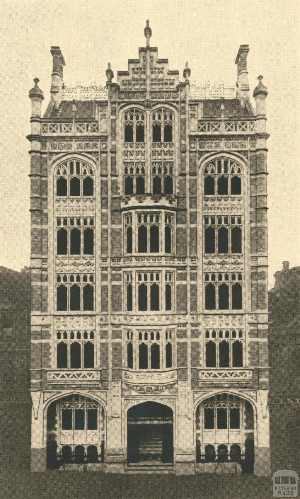 Empire Buildings, demolished 1938, Melbourne