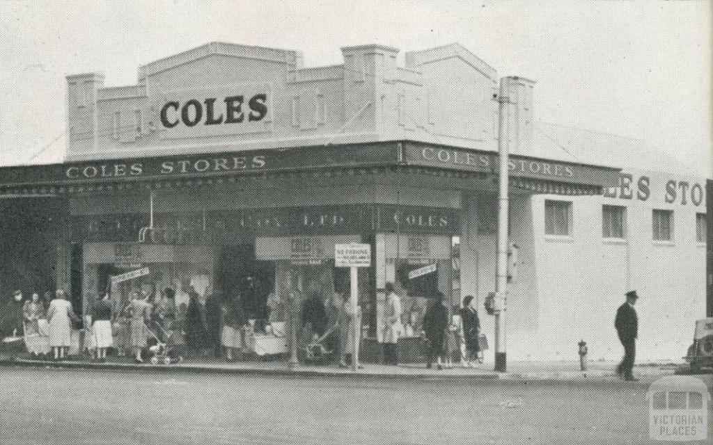 New Coles Store at Thornbury, 1948