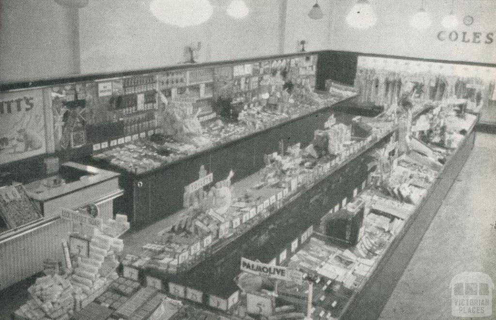 New Coles Store at Thornbury, 1948