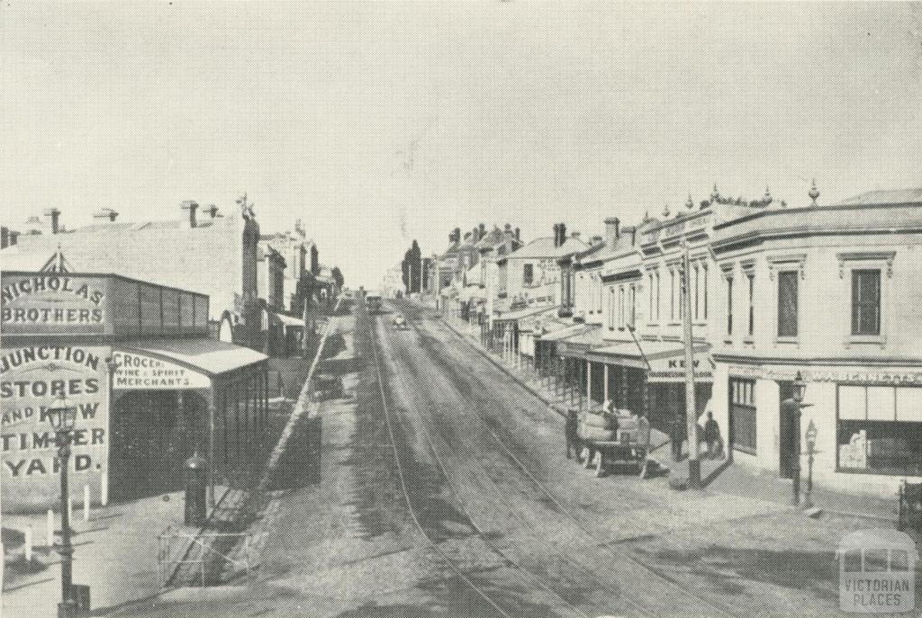 High Street Kew in the 1890s