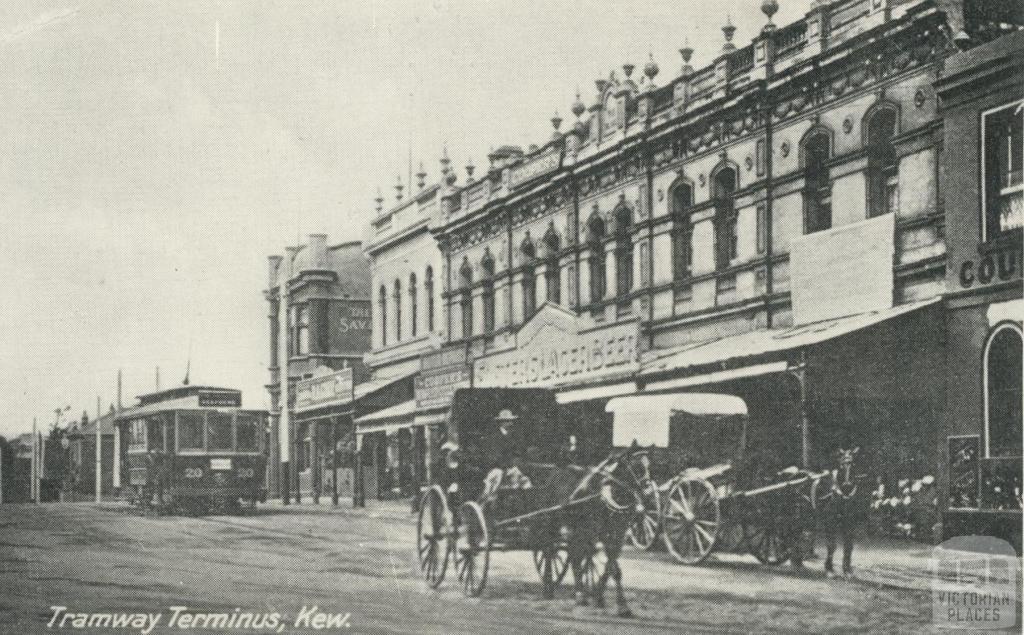 Kew-St Kilda Tram Terminus, Cotham Road