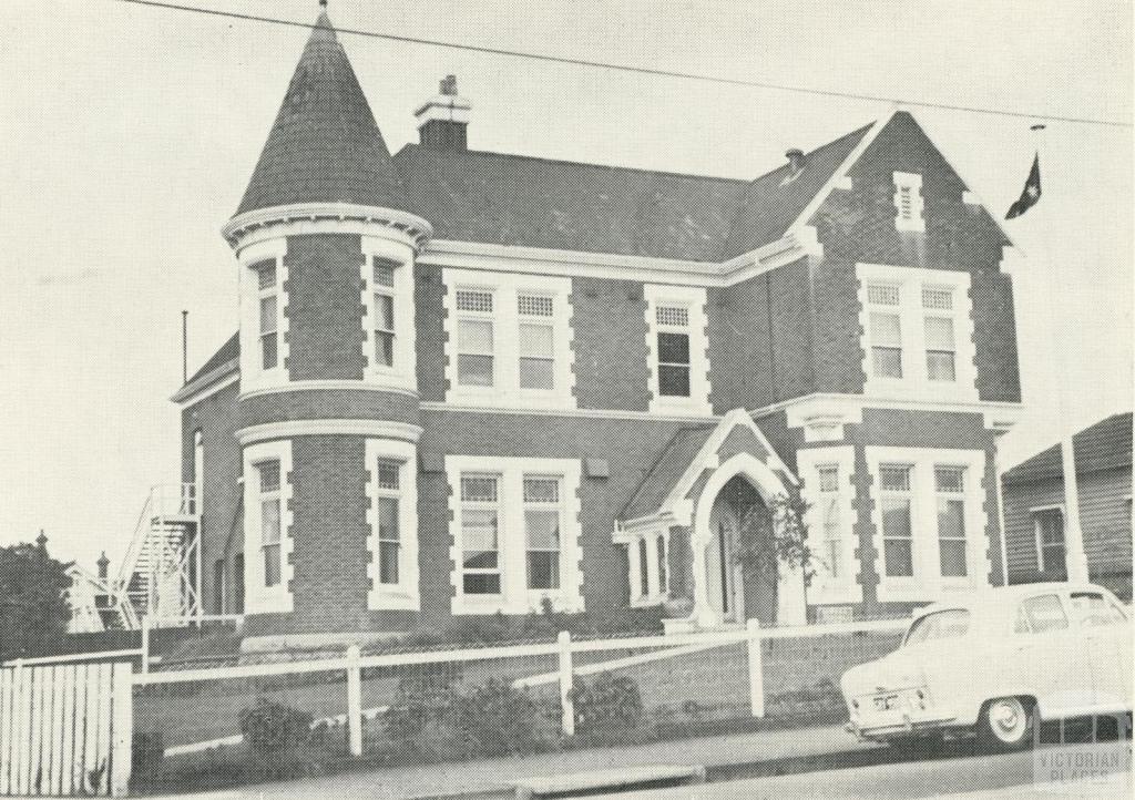 Kew R.S.S. & A.I.L.A. Memorial Clubrooms, 1960