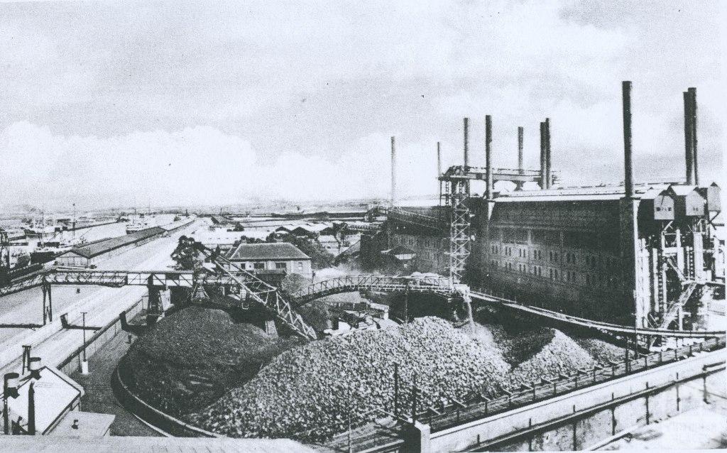 West Melbourne Gas Works, 1953