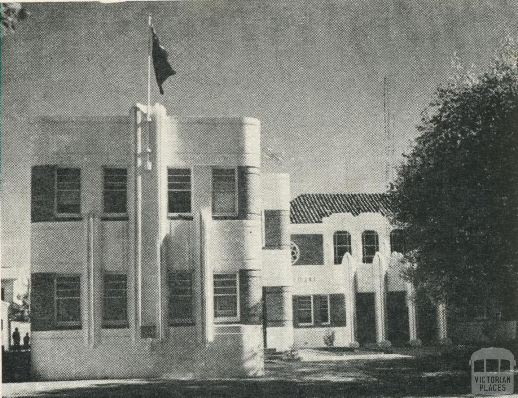 Court House, Faithful Street, Wangaratta, 1960