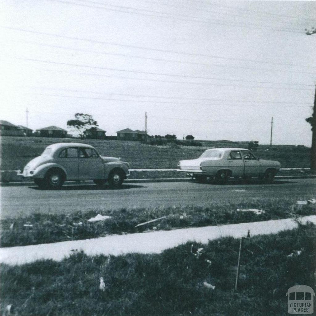 Housing estate, Kambara Drive, Mulgrave, 1972