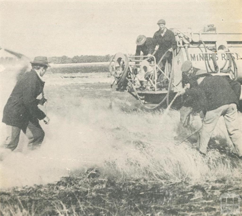 Rural Fire Brigade, Miners Rest, 1962