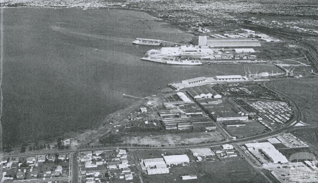 Corio Quay Shipping Area, 1965