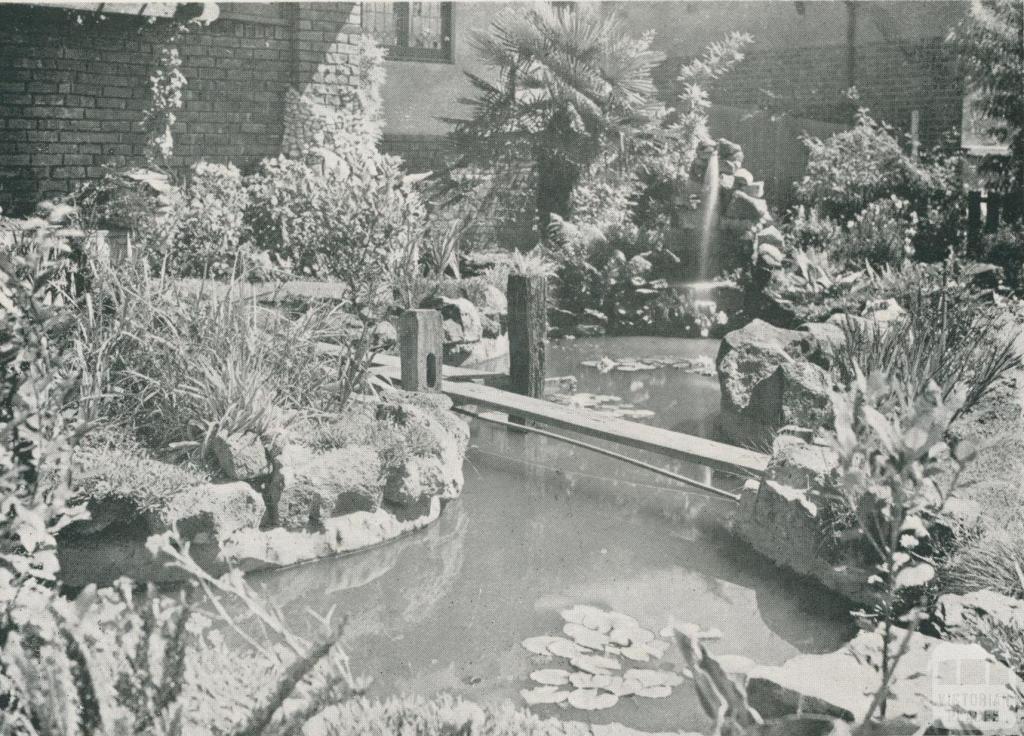 Japanese Garden, Residence, Kew, 1925