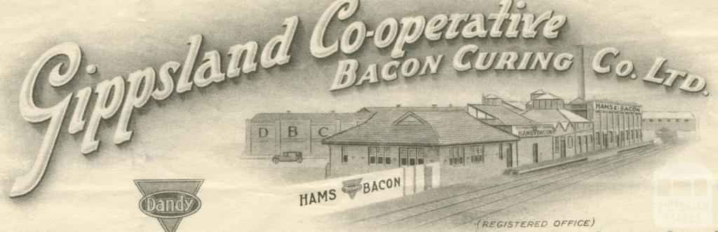 Gippsland Co-operative Bacon Curing, 1949