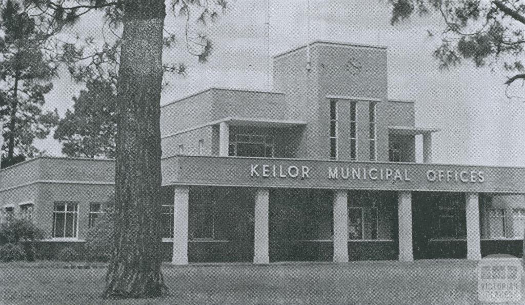 Keilor Municipal Offices, 1963