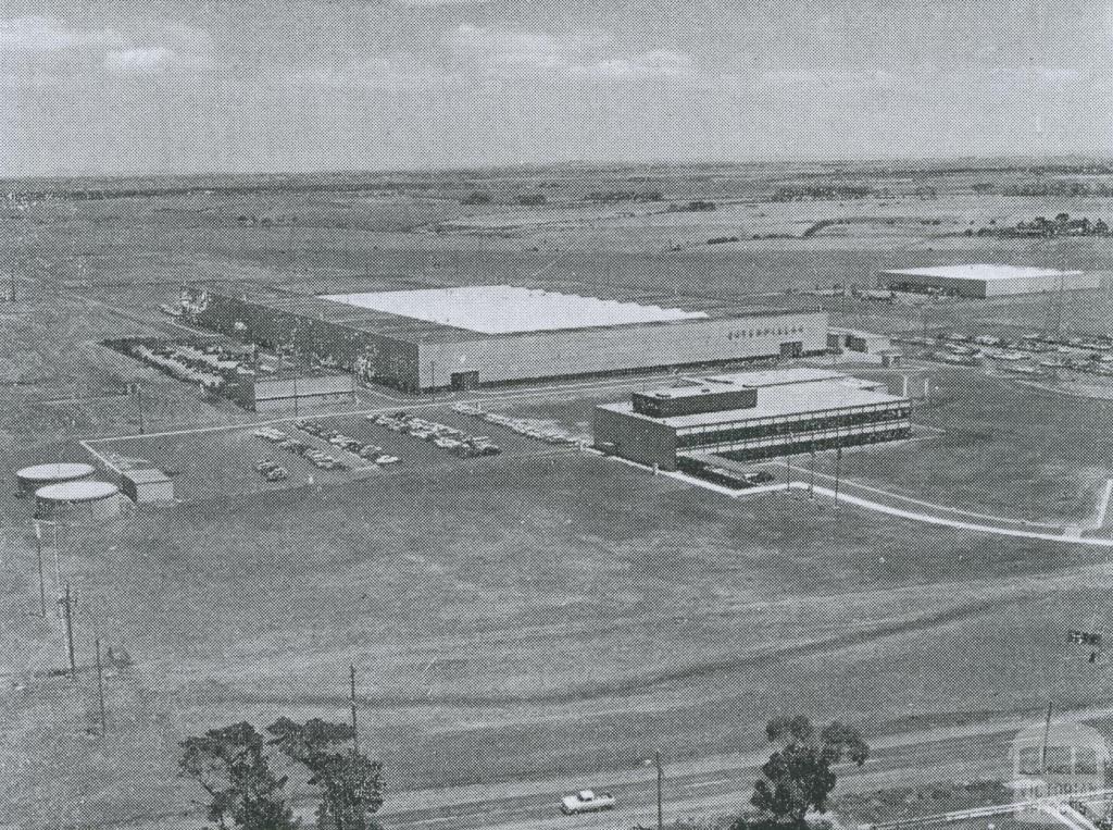 Caterpillar factory, Airport West, 1963