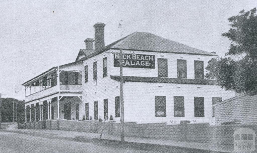 Back Beach Palace, Ocean Beach Road, Sorrento, 1948