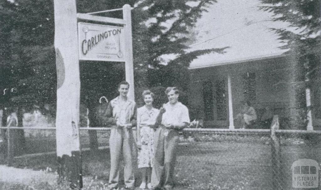 Carlington Guest House, West Rosebud, 1948