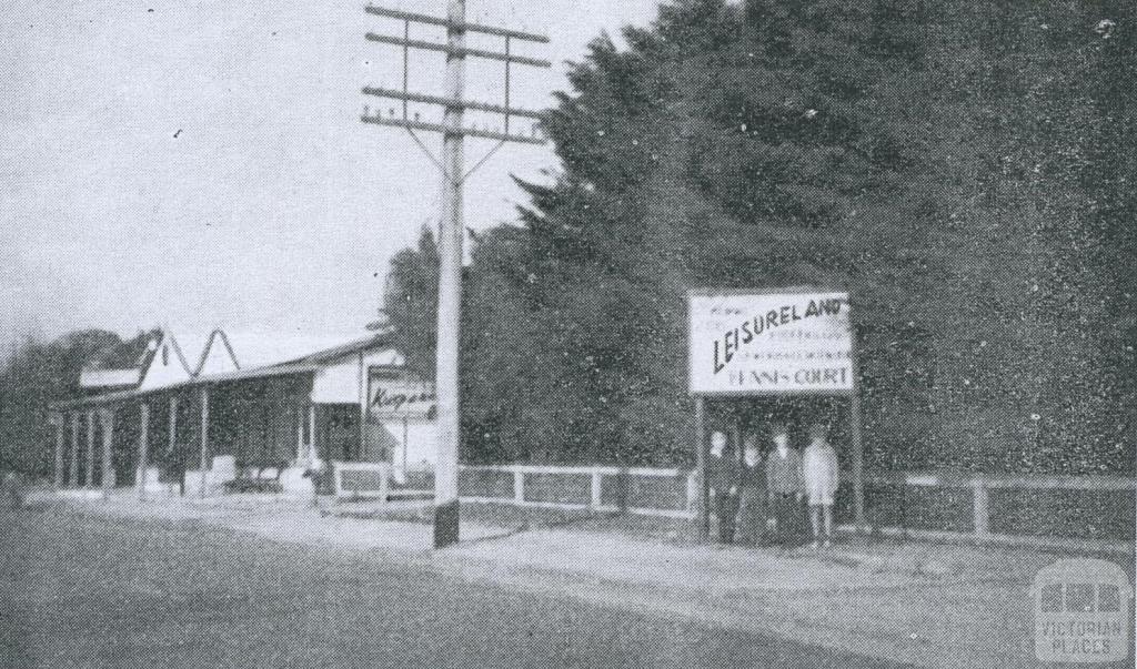 Leisureland on the sea, West Rosebud, 1948