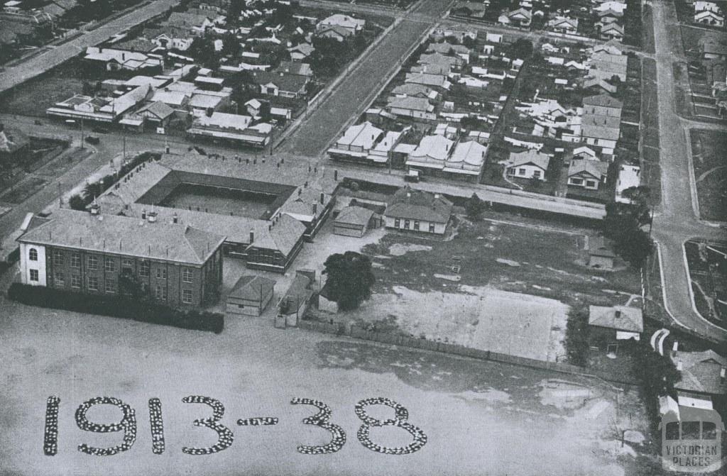 Essendon High School, tableau, 1938