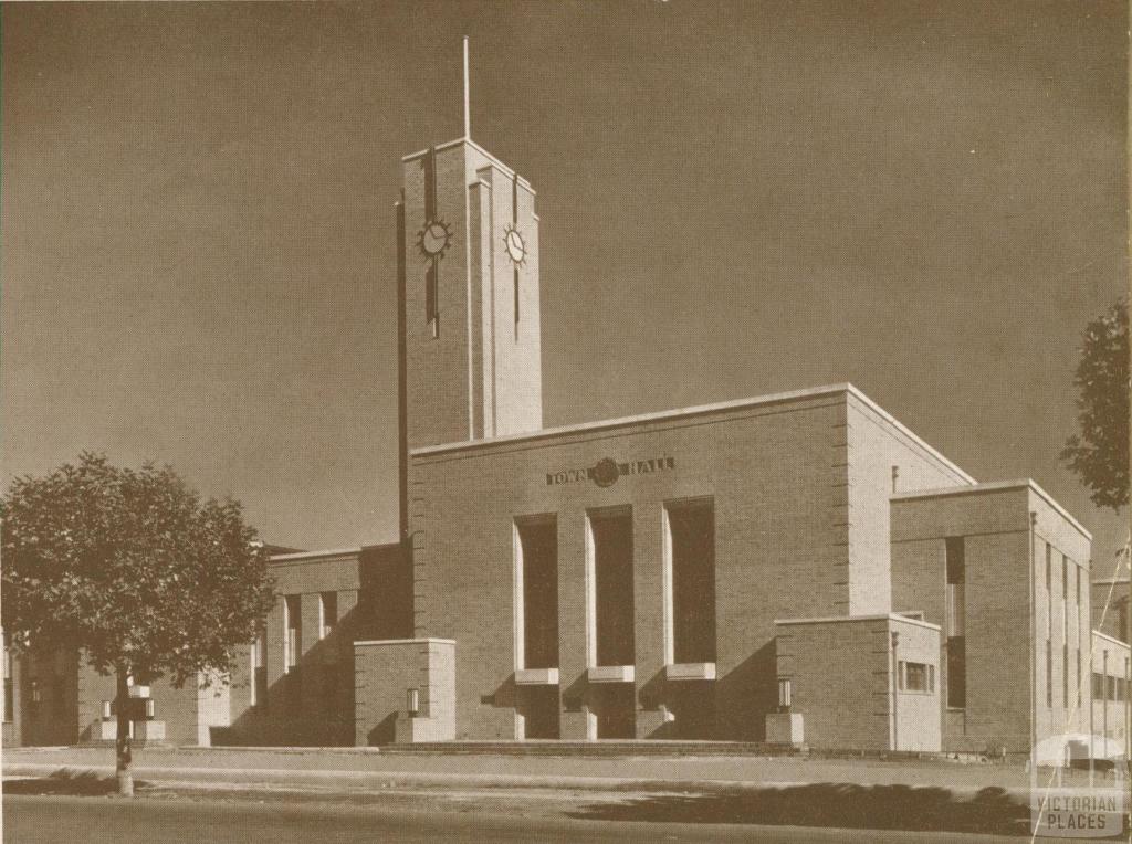 New Town Hall, Ivanhoe, 1937