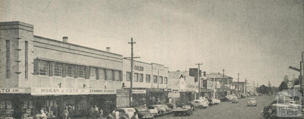 View of Percy Street, Portland, 1960