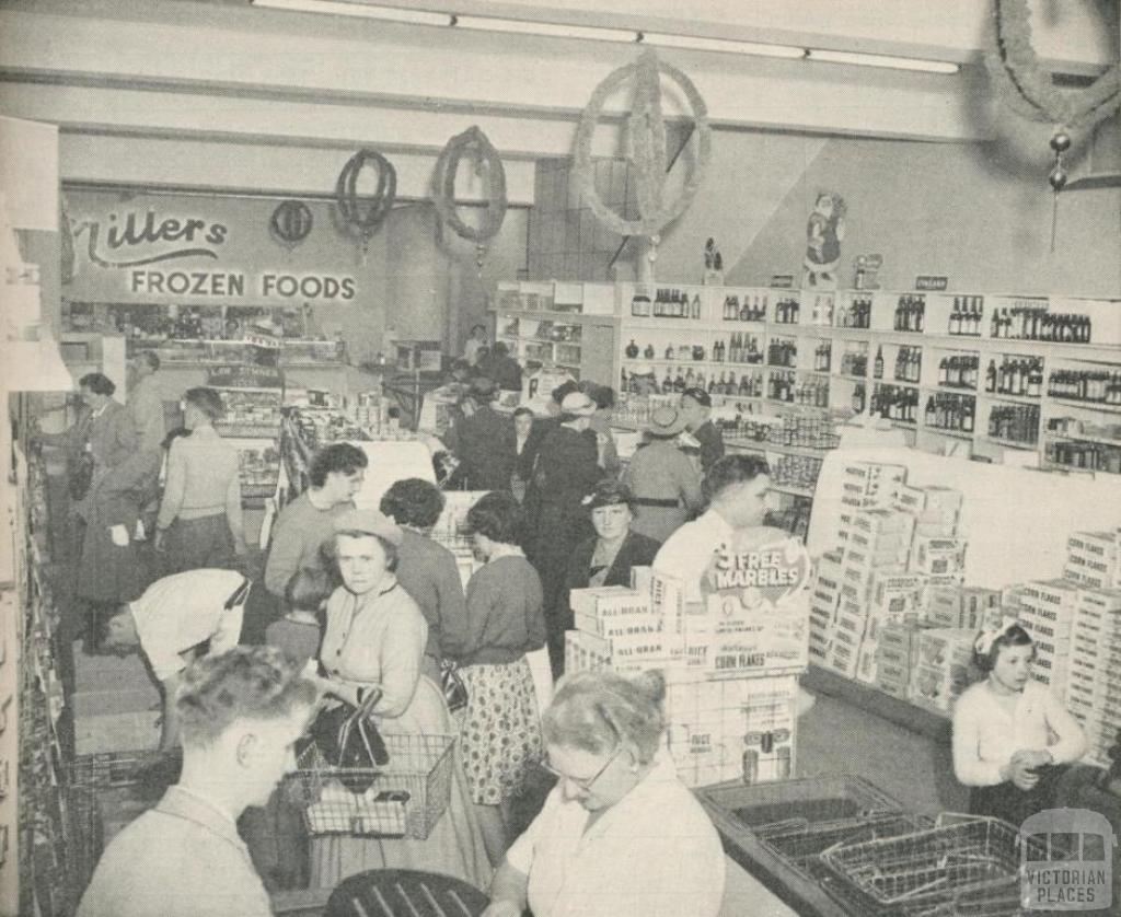 Modern Self Service Store, Hamilton, 1960