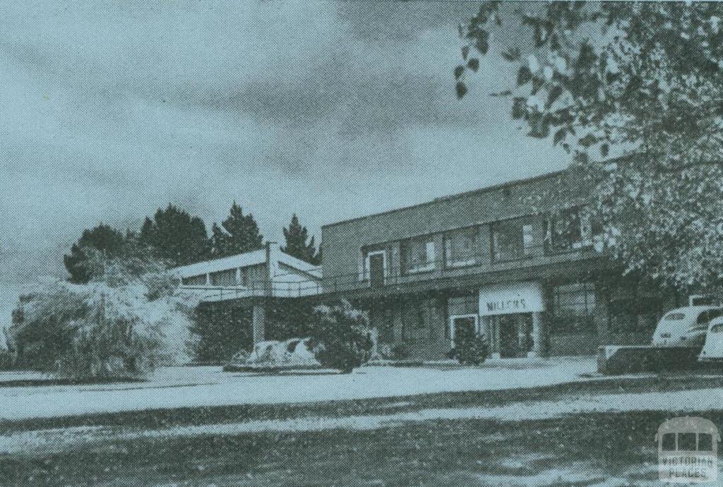 James Miller & Co, linen and thread spinning mill, Warragul, 1957