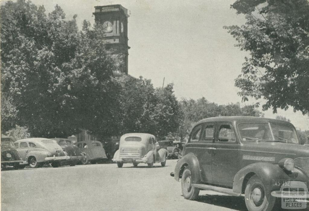 Post Office, Hare Street, Echuca, 1950