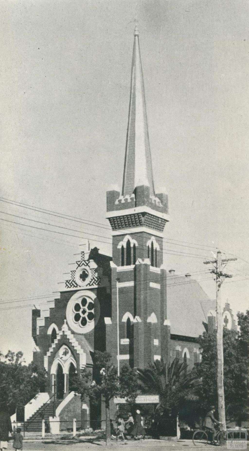 Echuca Presbyterian Church, Echuca, 1950