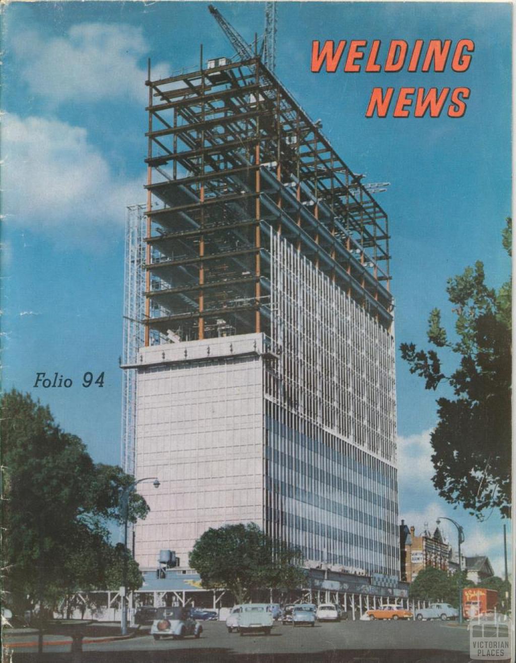 ICI House, Nicholson and Lonsdale Streets, East Melbourne, 1958