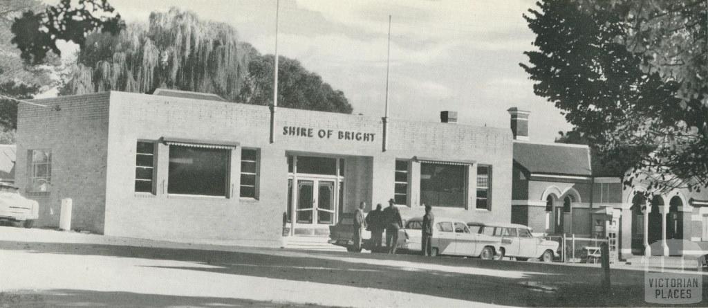 Bright Council Chambers, c1960