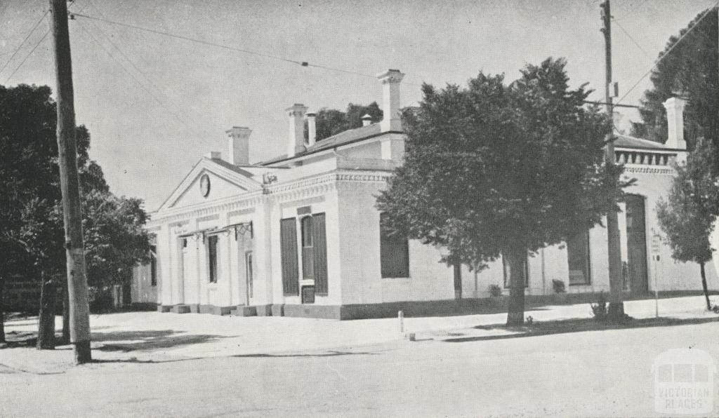 Echuca Regional Library and Kindergarten, located in the former Town Hall building, 1968