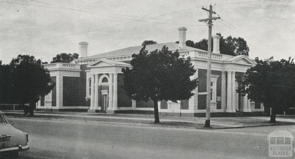 Echuca Court House, 1968